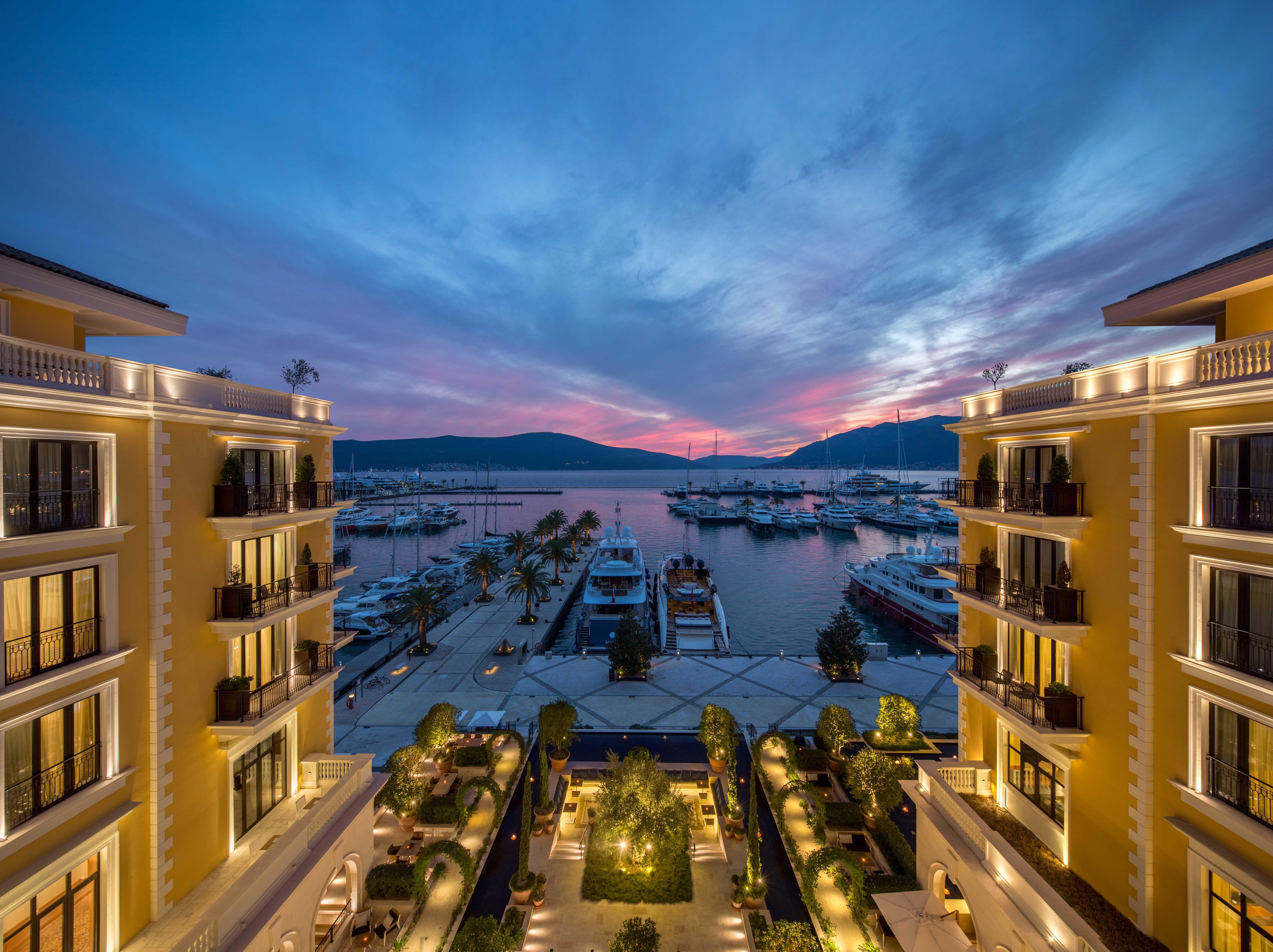 Regent Porto Montenegro Τίβατ Εξωτερικό φωτογραφία View of the port of Porto Cervo